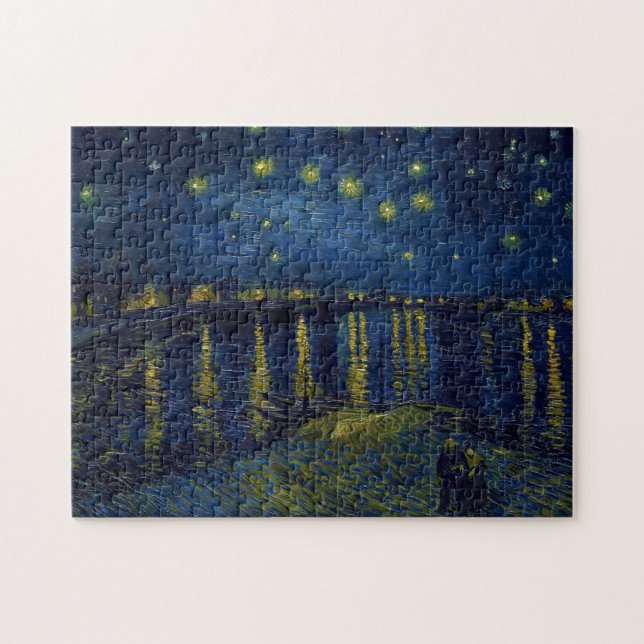 Puzzle Starry Night, Vincent van Gogh (Horizontal)