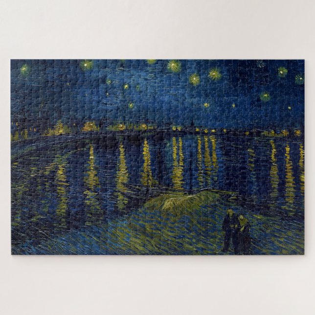 Puzzle Starry Night, Vincent van Gogh (Horizontal)