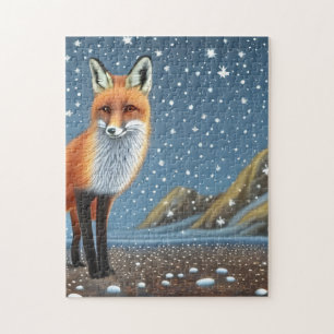 Puzzle Starry Starry Night Storybook Fox