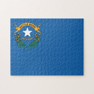 Puzzle State Flag of Nevada, USA