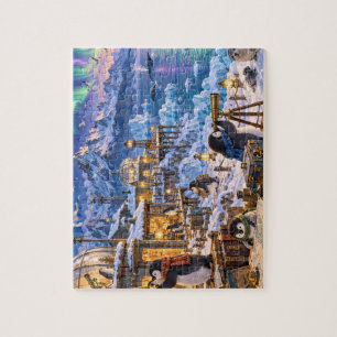 Puzzle Station de recherche sur le manchot arctique Auror