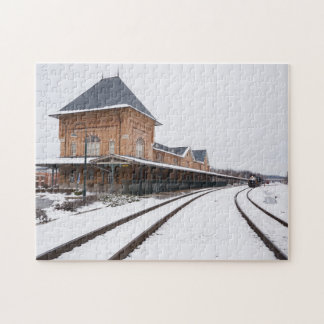 Puzzle Station de train de Bristol dans la neige