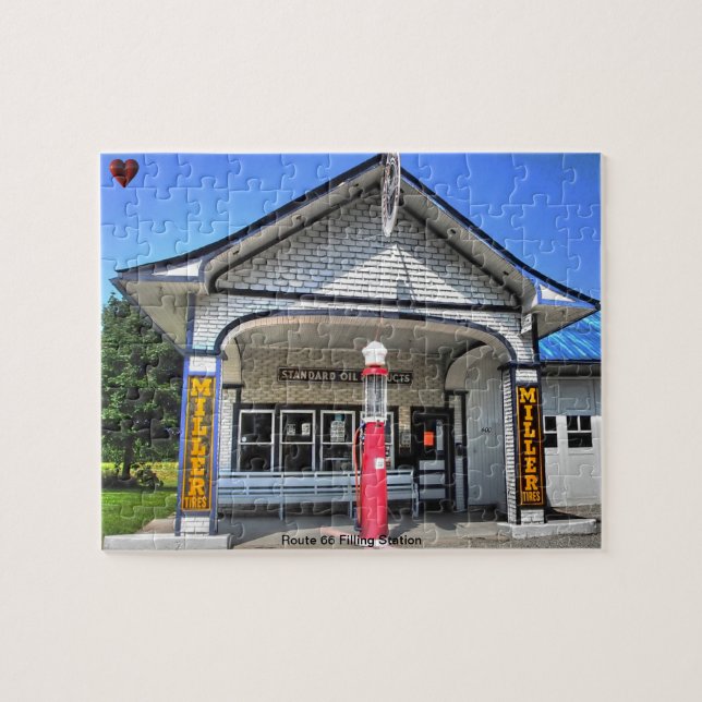 Puzzle Station-service de la route 66 (Horizontal)
