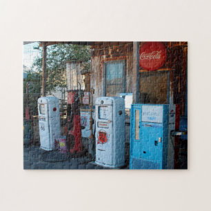 Puzzle Station-service Route 66 Arizona.