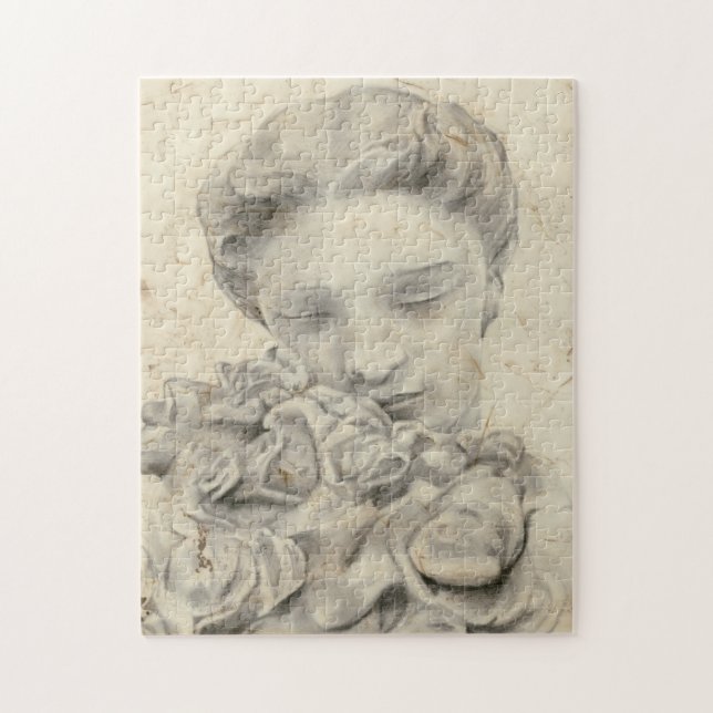 Puzzle Statue dans le Jardin I (Vertical)