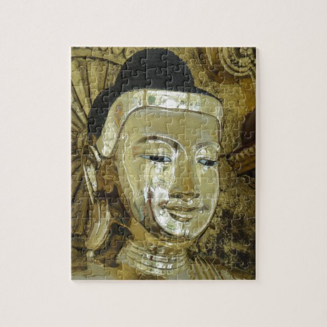 Puzzle Statue de Bouddha doré Amour Inspirationnel (Vertical)