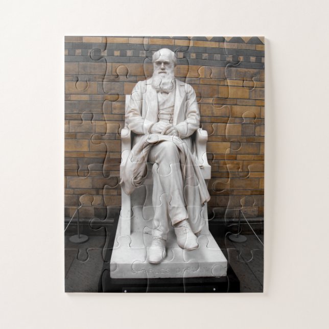Puzzle Statue de Charles Darwin (Vertical)
