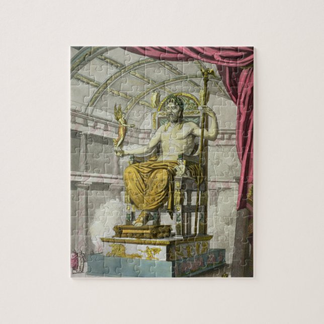 Puzzle Statue de Jupiter dans un temple, du 'dei R de (Vertical)