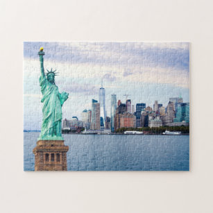 Puzzle Statue de la Liberté avec le World Trade Center