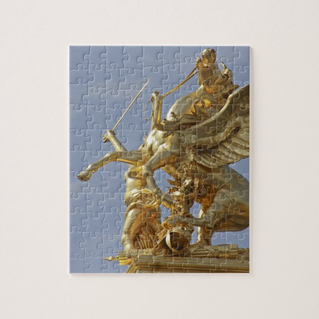 Puzzle Statue de Pegasus au pont Alexandre III (Vertical)