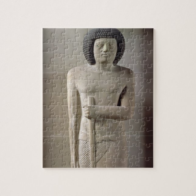 Puzzle Statue de Sepa, vieux royaume (chaux peinte) (Vertical)