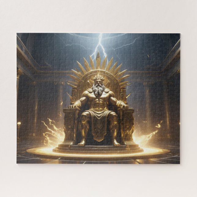 Puzzle Statue de Zeus à Olympie vu par Ai (Horizontal)