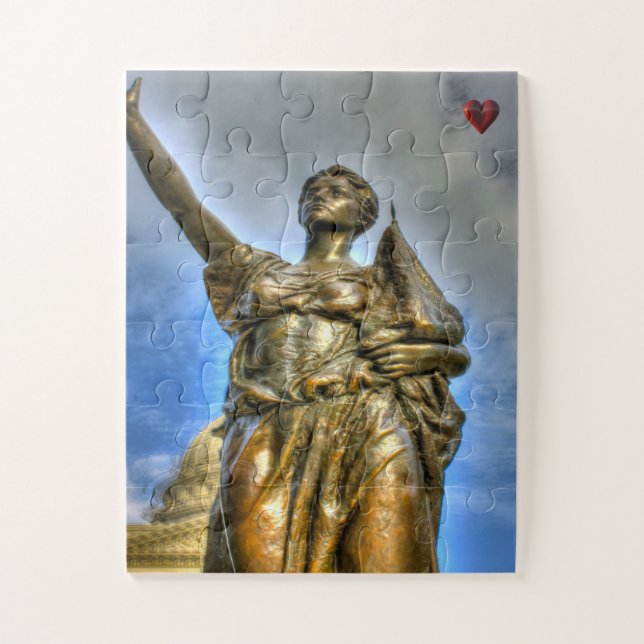 Puzzle Statue des droits des femmes Wisconsin (Vertical)