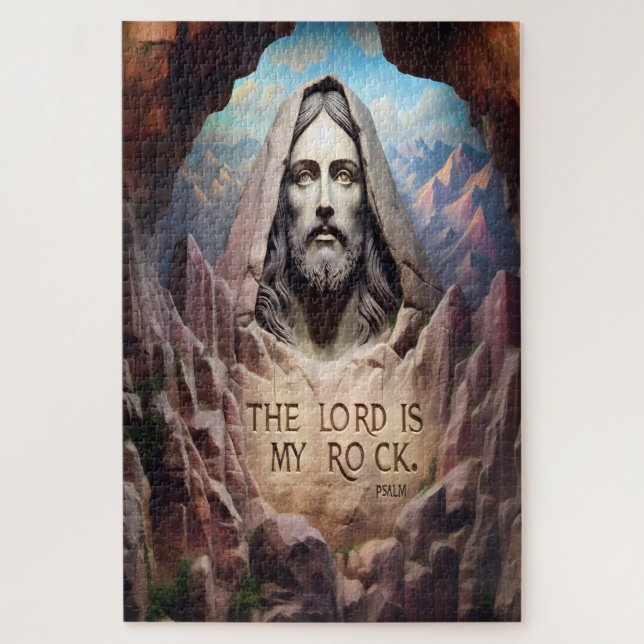 Puzzle Statue divine : Le Seigneur est mon roc (Vertical)