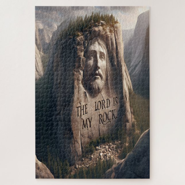 Puzzle Statue Divine : Le Seigneur Est Mon Rocher (Vertical)