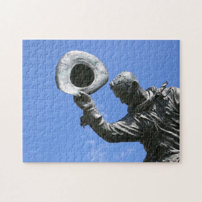 Puzzle Statue du Calgary Stampede. (Horizontal)