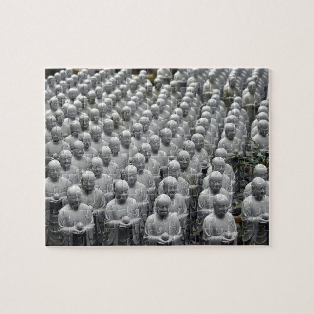 Puzzle statues lignes bouddha (Horizontal)