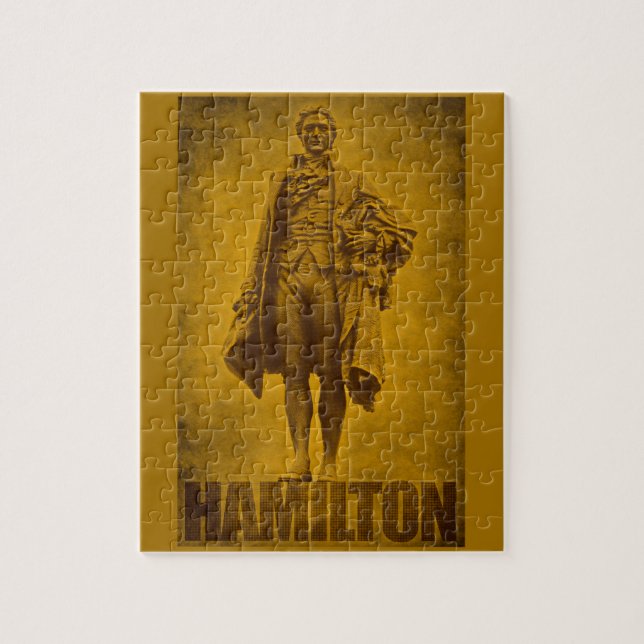 Puzzle Statuesque Alexander Hamilton Design (Vertical)