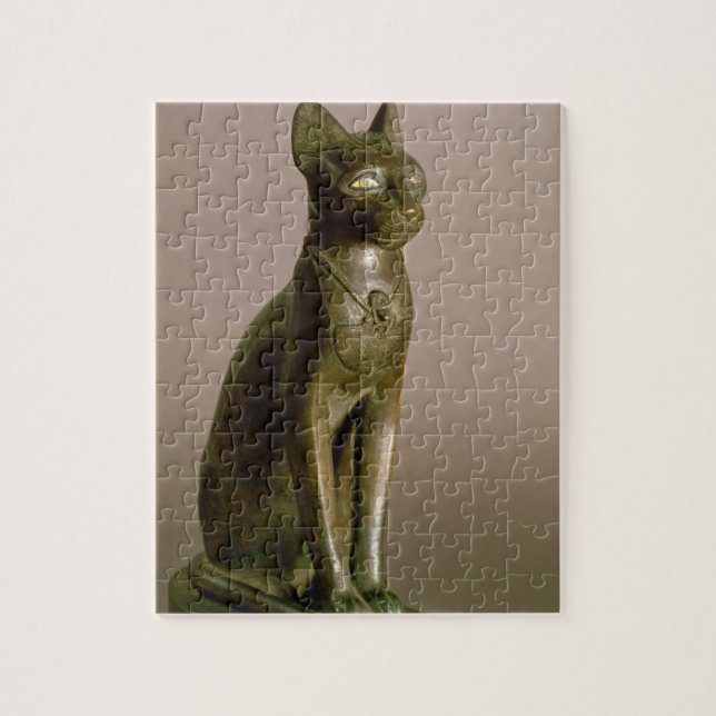 Puzzle Statuette d'un chat représentant la déesse Bastet (Vertical)