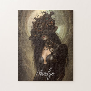 Puzzle Steampunk Cachez Vos Yeux Œuvre Originale  