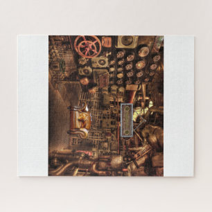 Puzzle Steampunk~Grotte de l'homme~Gages~Mètres~Pipes~