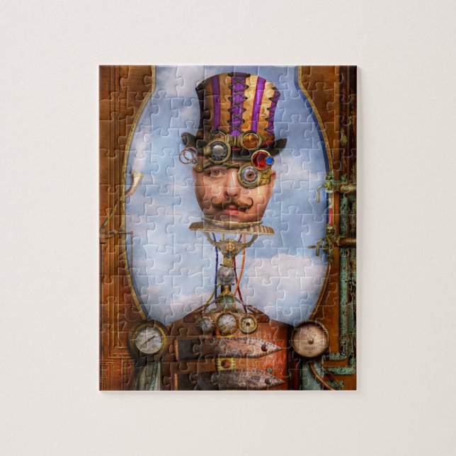 Puzzle Steampunk - Intégré (Vertical)