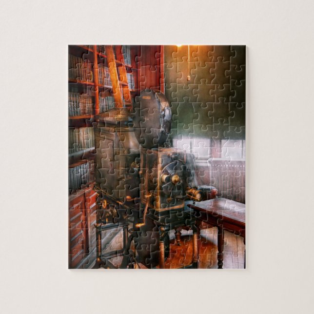 Puzzle Steampunk - L'âge d'or du cinéma (Vertical)