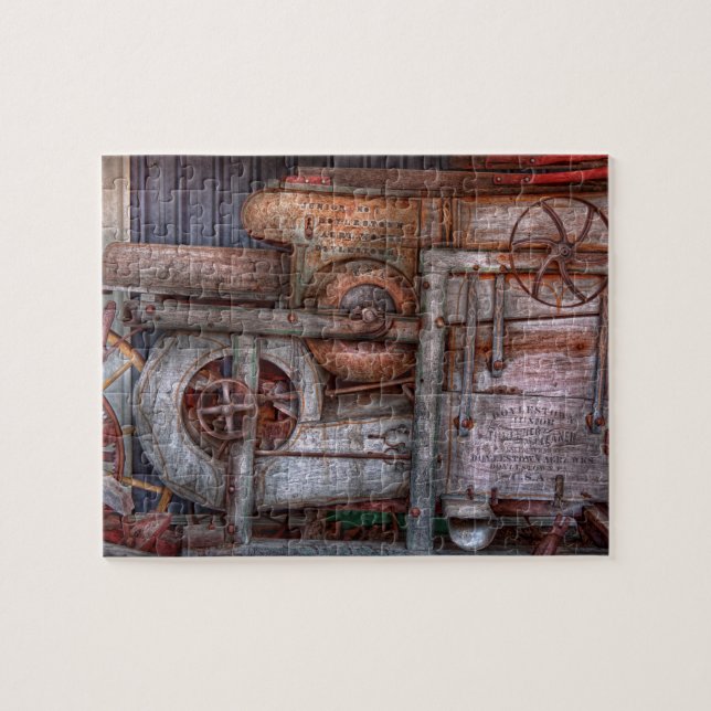 Puzzle Steampunk - Ma nouvelle machine améliorée (Horizontal)