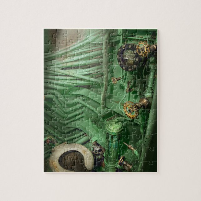 Puzzle Steampunk - Naval - Plomberie - La tête (Vertical)