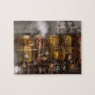 Puzzle Steampunk - Plomberie - Appareil de distillation