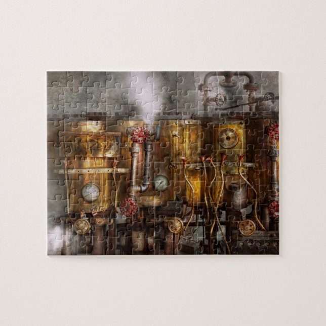 Puzzle Steampunk - Plomberie - Appareil de distillation (Horizontal)