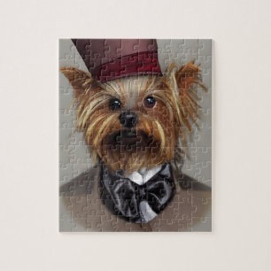 Puzzle Steampunk Yorkie Jigsaw