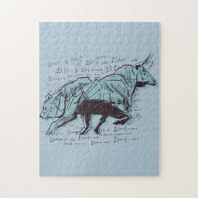 Puzzle Stock Market Analysis Finance (Vertical)