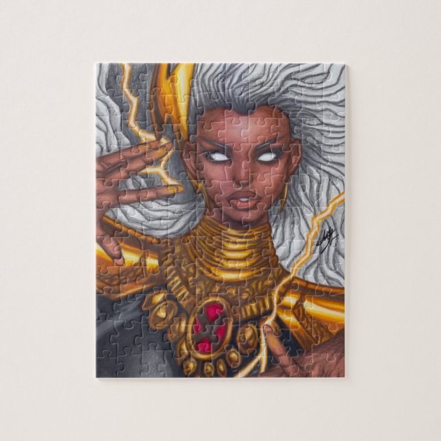 Puzzle Storm ~ Ororo Munroe (Vertical)