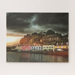 Puzzle Stormy Portree Isle De Skye Scotland Travel Jigsaw