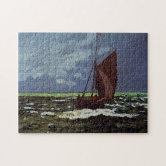 Puzzle Stormy Seascape Monet Art