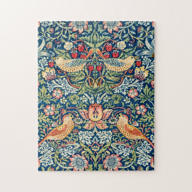 Puzzle Strawberry Thief, William Morris (Vertical)