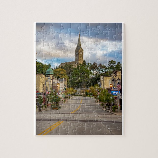 Puzzle Streetscape du centre de WI de Washington de port (Vertical)