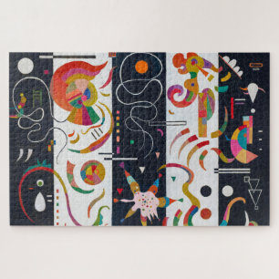 Puzzle Stripes, Wassily Kandinsky