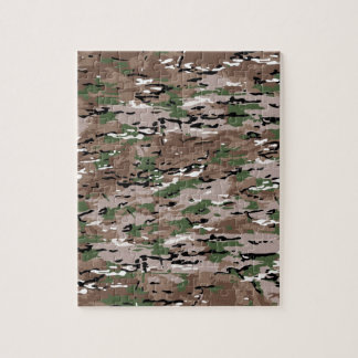 Puzzle Structure de camouflage militaire