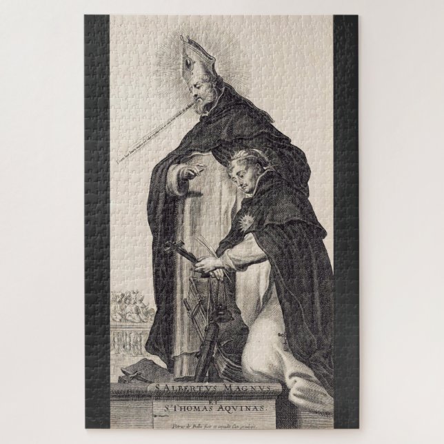 Puzzle Sts. Albert le Grand et Thomas d'Aquin Beaux-Arts (Vertical)