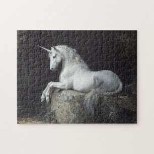 Puzzle Style antique Peinture Unicorne