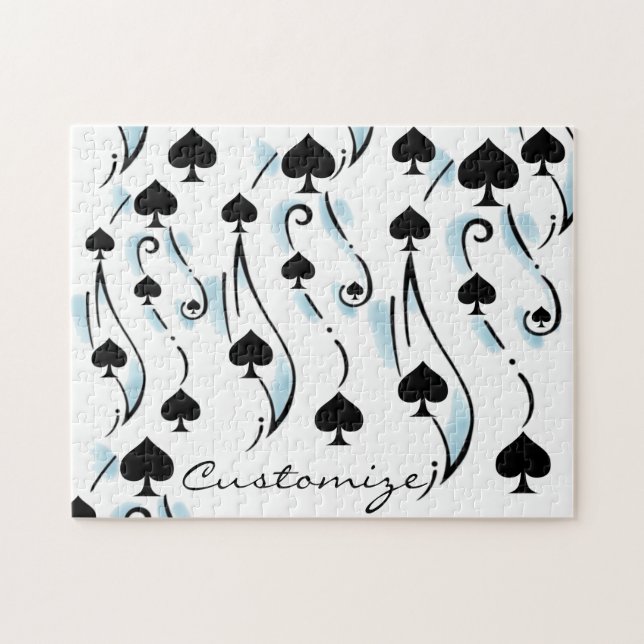 Puzzle Style de tatouage de Black Spins Thunder_Cove (Horizontal)