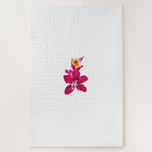 Puzzle Style floral, ArtyClick Crimson, Or léger