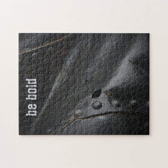 Puzzle Style loft minimaliste métal noir (Horizontal)