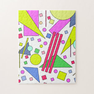 Puzzle Style rétro Vintage des années 80 et 90