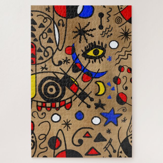 Puzzle Style surréalisme  (Vertical)
