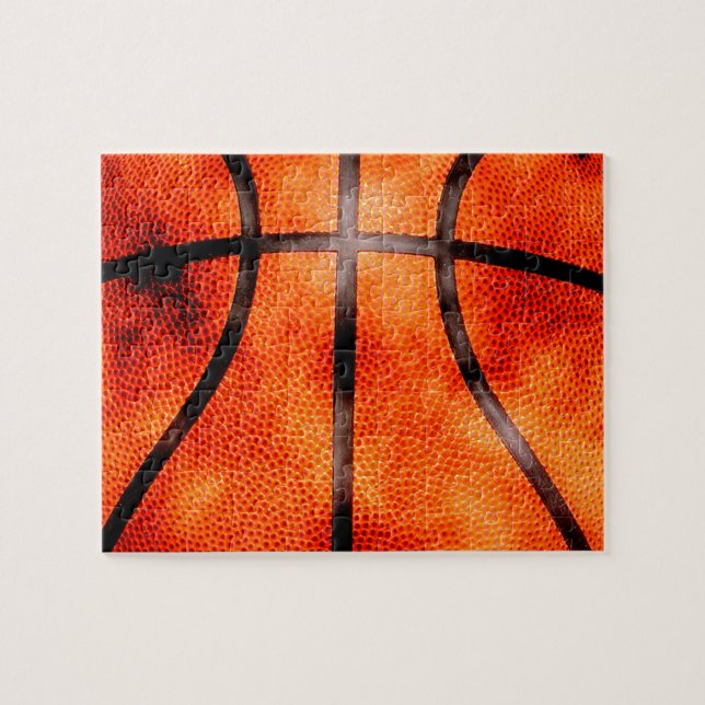 Puzzle Style toute la journée grunge de basket-ball (Horizontal)