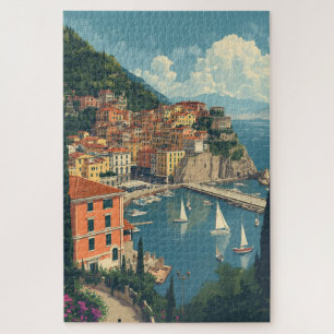 Puzzle Style Vintage Portofino Gênes Italie