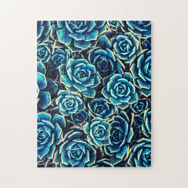 Puzzle Succulents (Vertical)